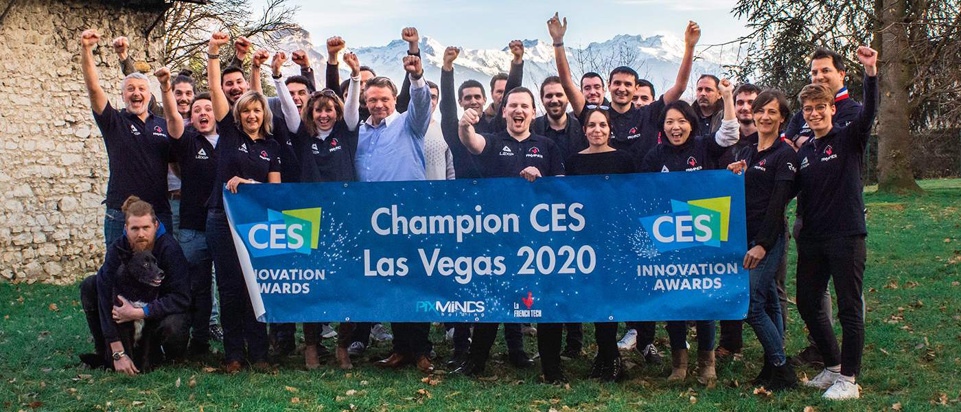 Pixminds team CES 2020